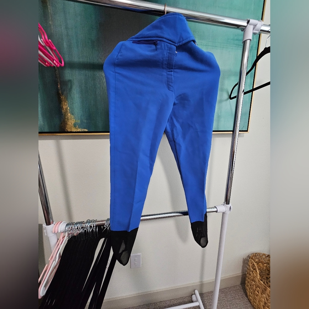 OBERMEYER SPORT STIRRUP WOOL BLEND COBALT BLUE SKI